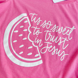 Tis So Sweet to Trust in Jesus | Heather Charity Pink